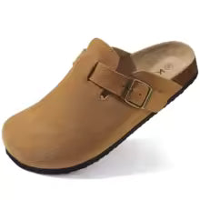 Men's Cow Suede Clogs